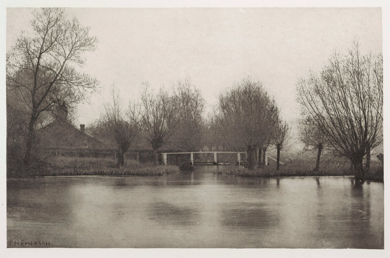 Embouchure de la vieille rivière Stort - Frederick (attr. to) Barnard