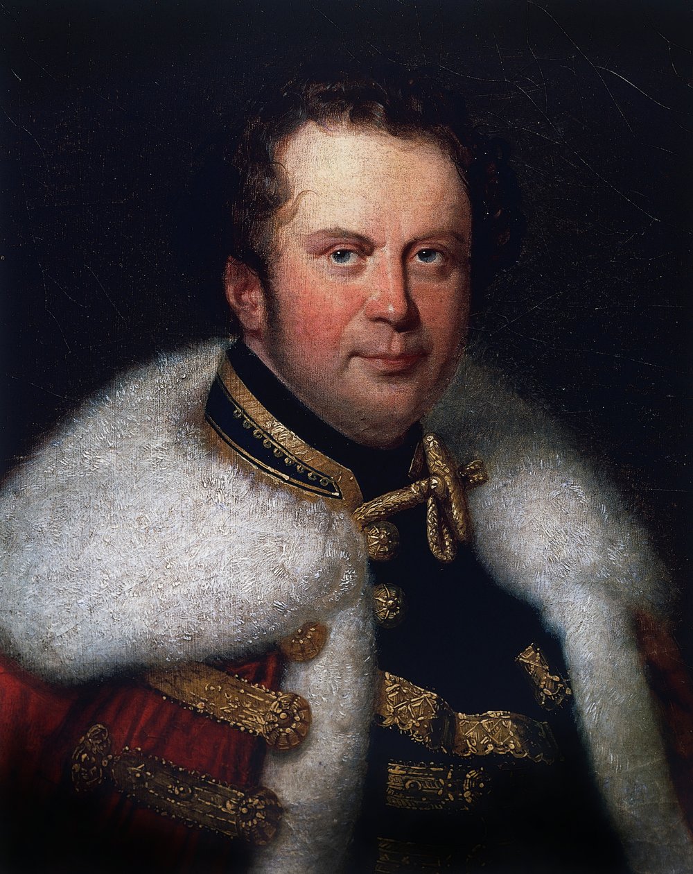 Portrait de Franz Brunsvik (1777-1849), violoncelliste slovaque et directeur du théâtre municipal de Budapest - William Walcutt