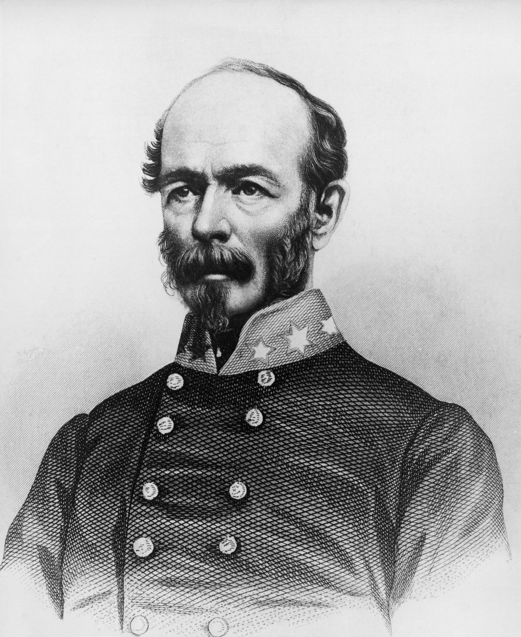 Portrait de Joseph Eggleston Johnston (1807-1891), officier de l