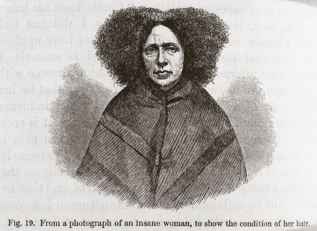 Psychiatrie Femme folle - Frederick (attr. to) Barnard