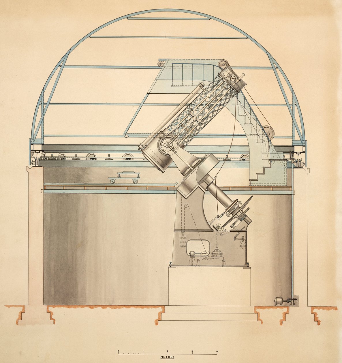 Télescope réflecteur avec dôme - John Pardon