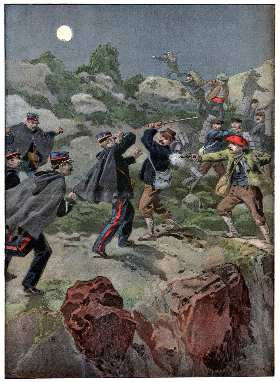 Contrebandiers en France - . .