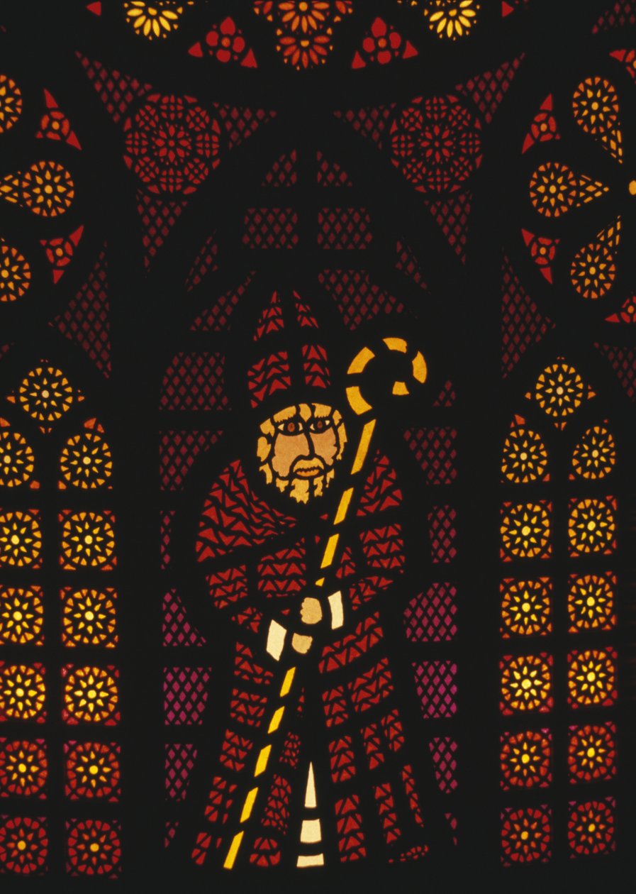 Saint Nicolas, vitrail dans l