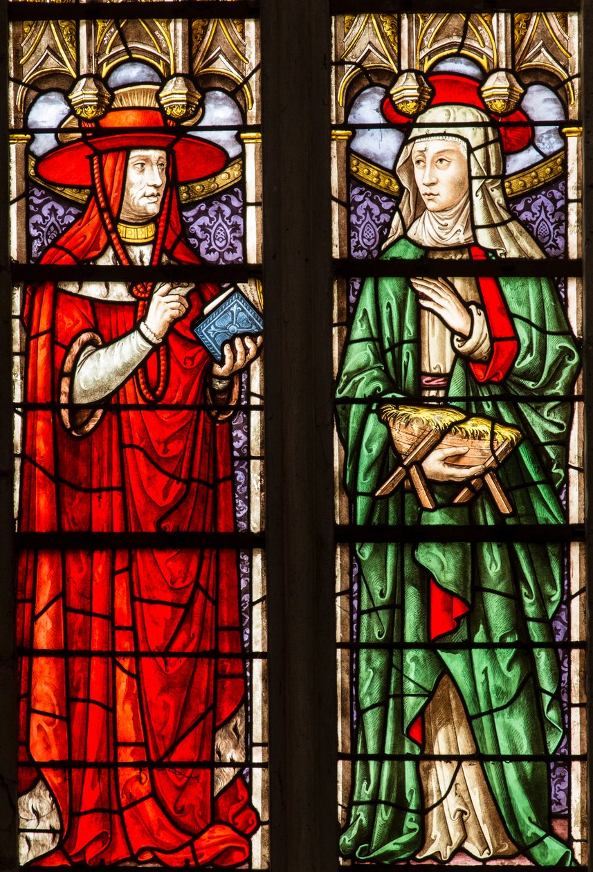 Vitrail de la cathédrale de Saint-Étienne de Sens - . .