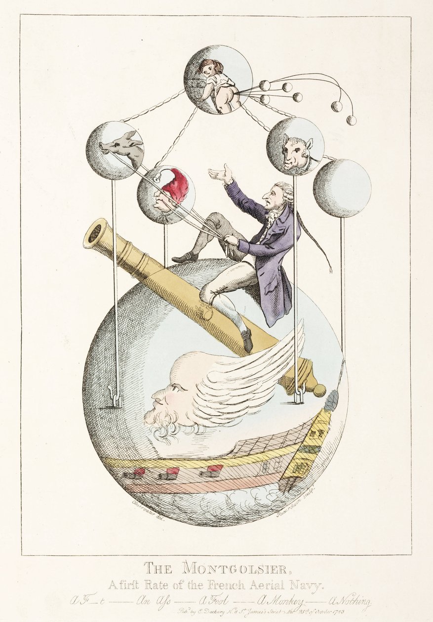 Le Montgolfier - Un premier rang de la marine aérienne française - Frederick (attr. to) Barnard