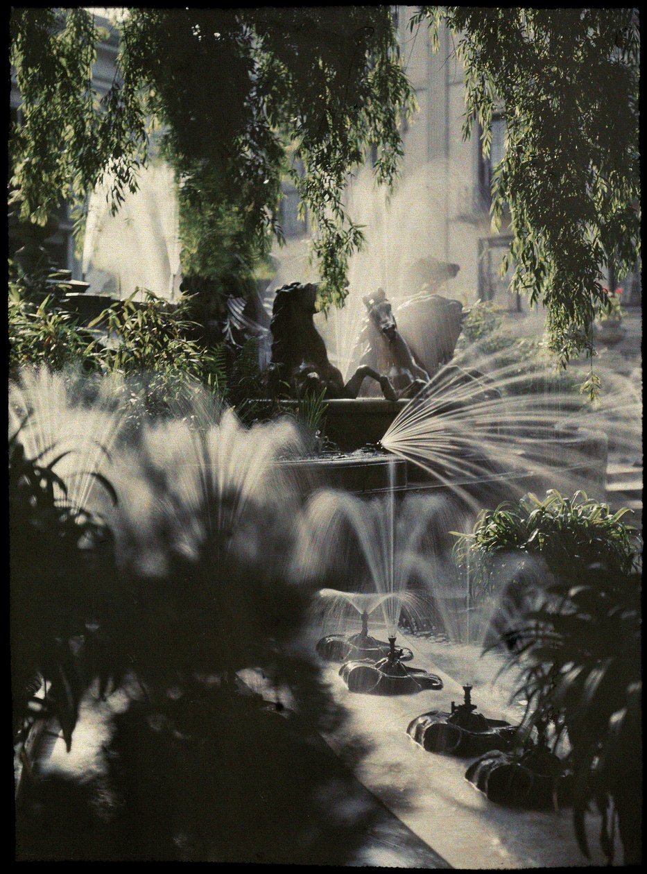 La Fontaine de Neptune, Cheltenham - Frederick (attr. to) Barnard