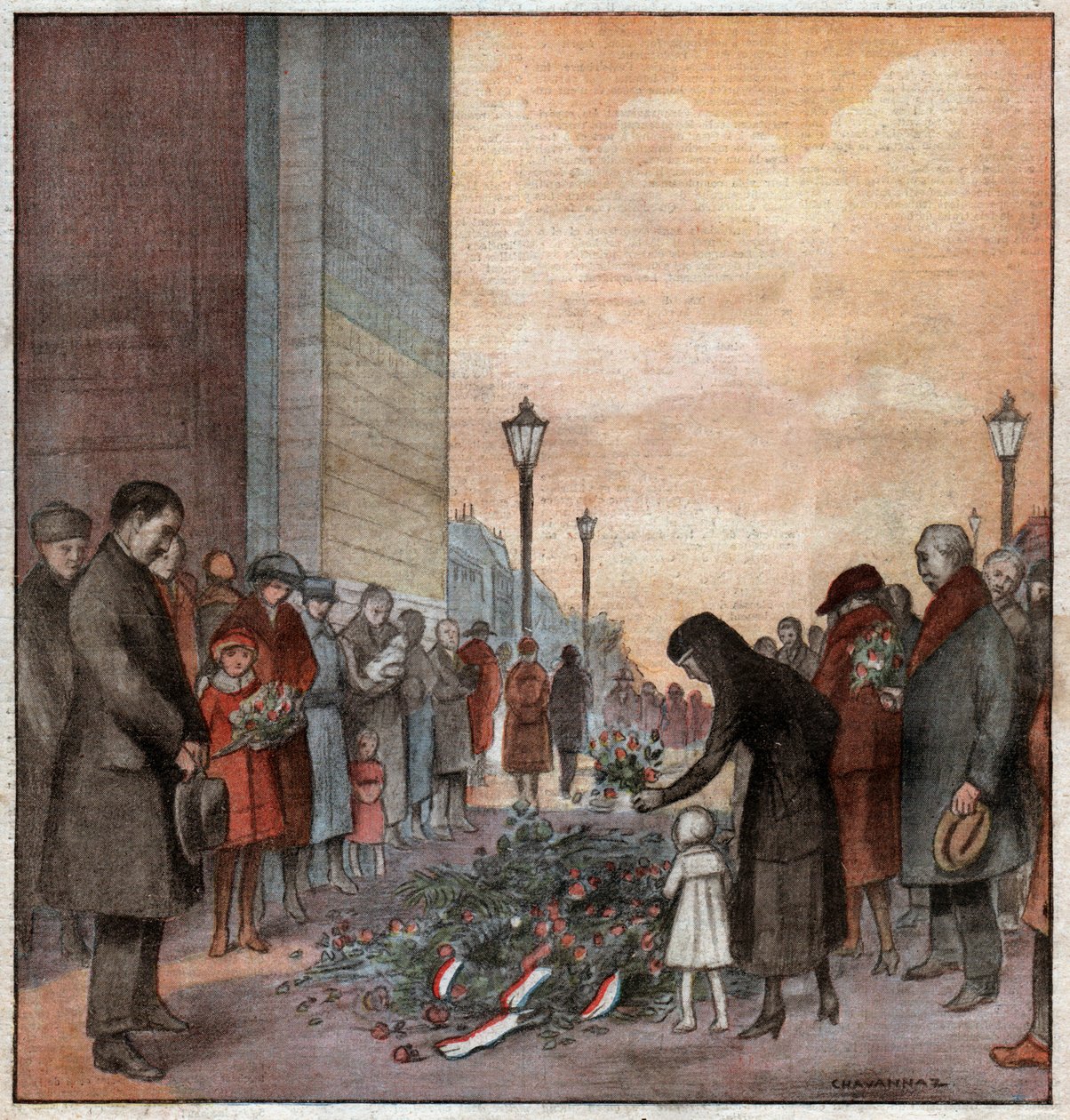 Tombe du soldat inconnu à Paris - John Pardon