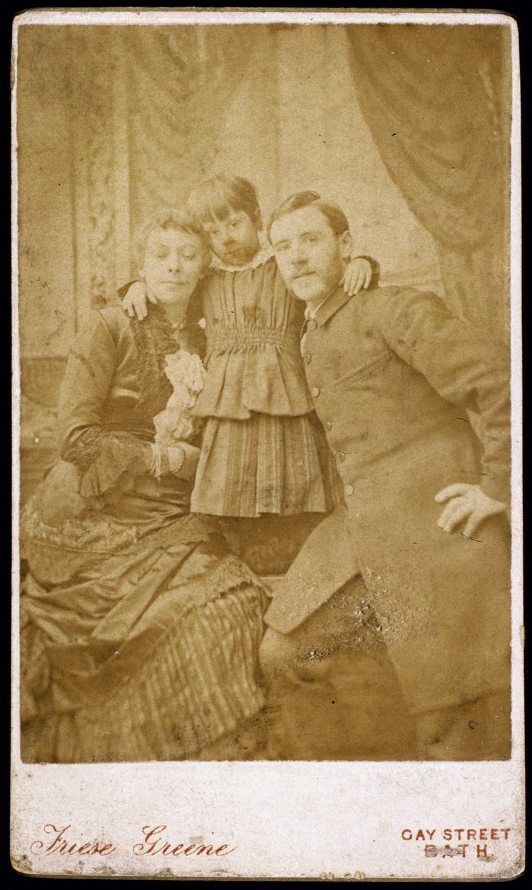 William Friese-Greene, cinématographe, et sa famille, vers 1880 - Henry Charles Fehr