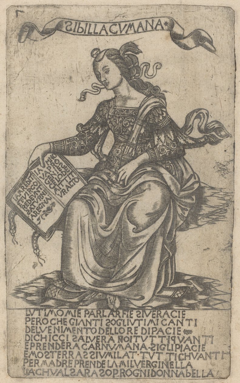 Sibylle de Cumes - after Baccio Baldini