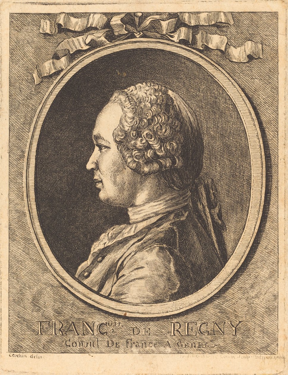 François de Regny - after Charles Nicolas Cochin II