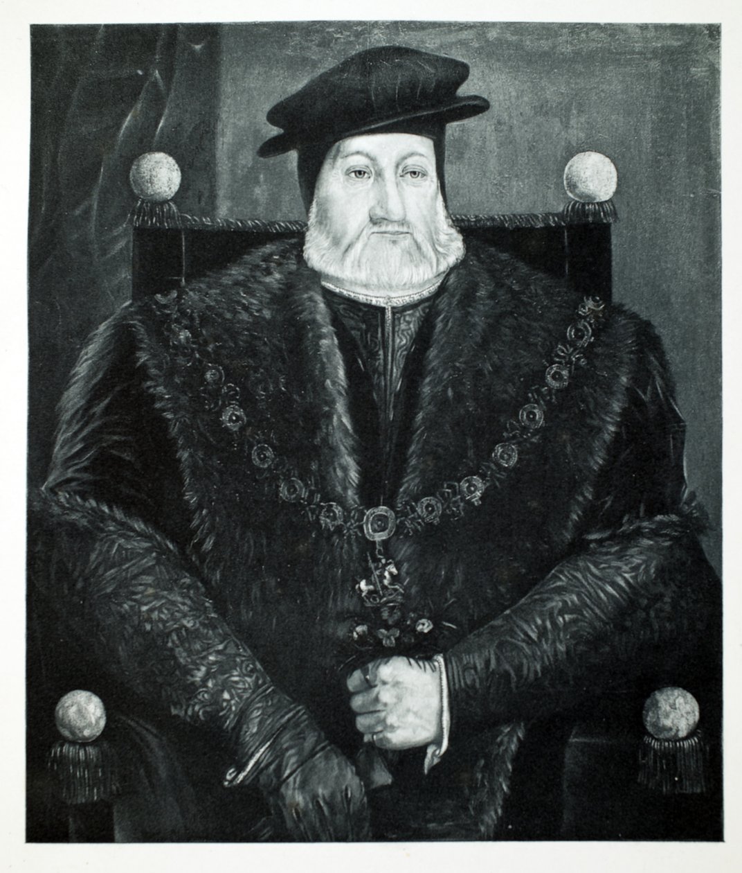Charles Brandon, duc de Suffolk, c.1544, pub. 1902 (collotype) - after English School