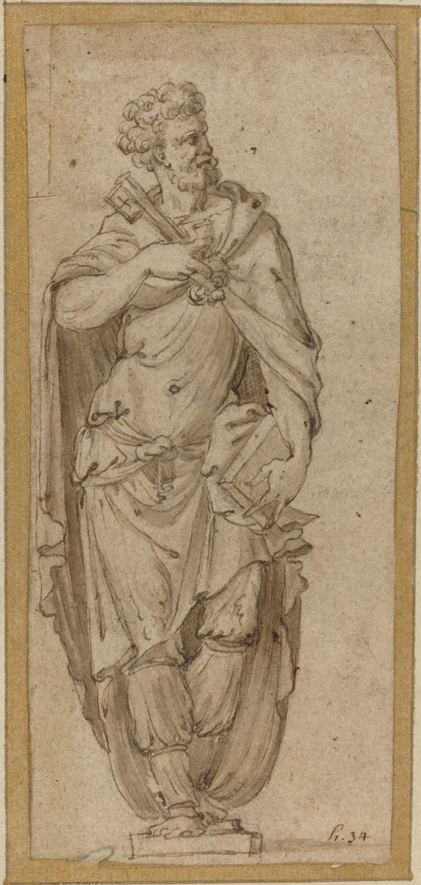 Saint Pierre - after Francesco Salviati