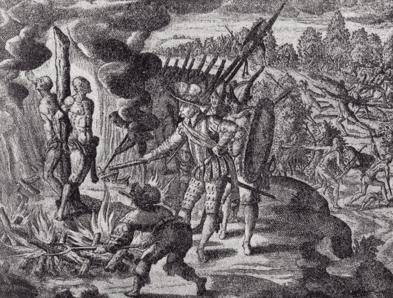 La vengeance des Espagnols pour la mort d