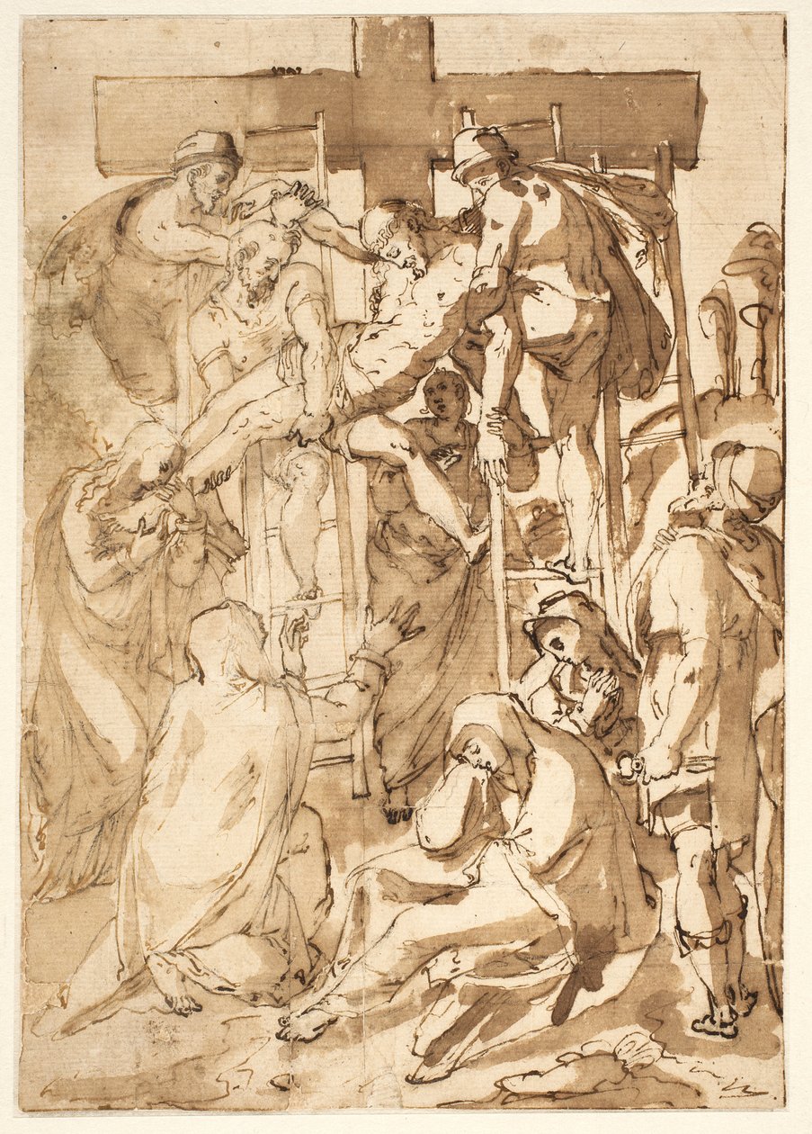 La Déposition - after Girolamo Muziano