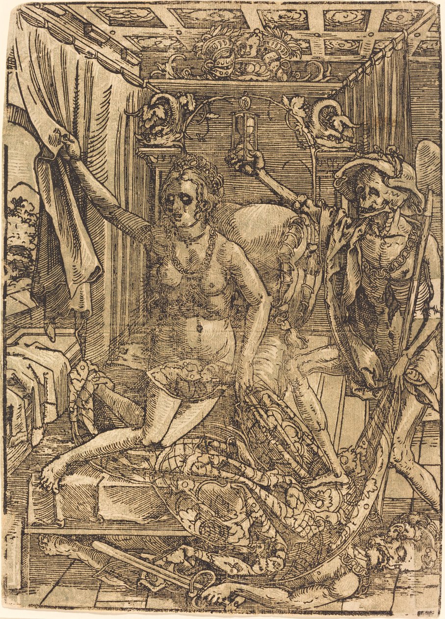 La Mort et la Courtisane - after Hans Sebald Beham