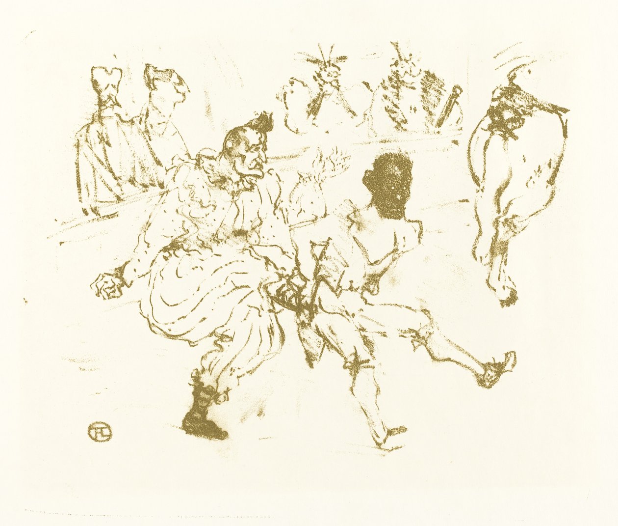 Footit et Chocolat - after Henri de Toulouse Lautrec
