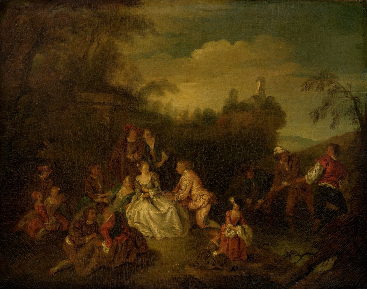 Le Cadeau des Pêcheurs - after Jean Baptiste Joseph Pater