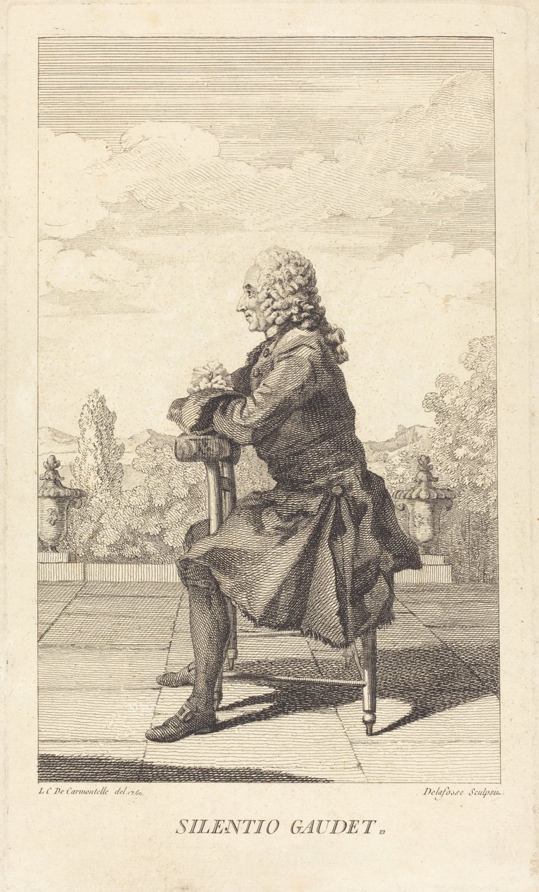 Jean-Baptiste-François Durey de Meinières - after Louis de Carrogis Jean Baptiste Delafosse called Carmontelle