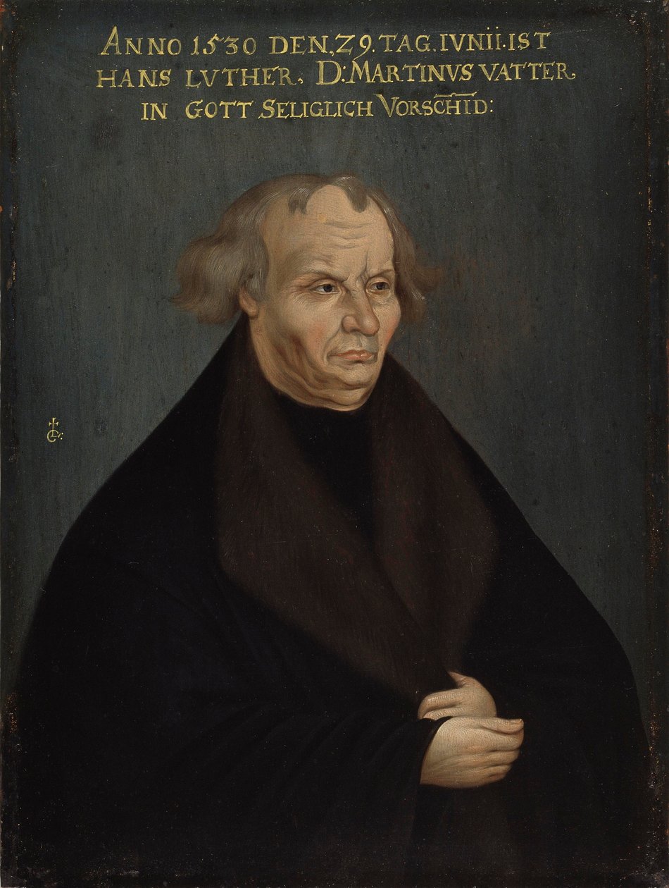 Portrait de Hans Luther, vers 1700 - after Lucas Cranach the Elder