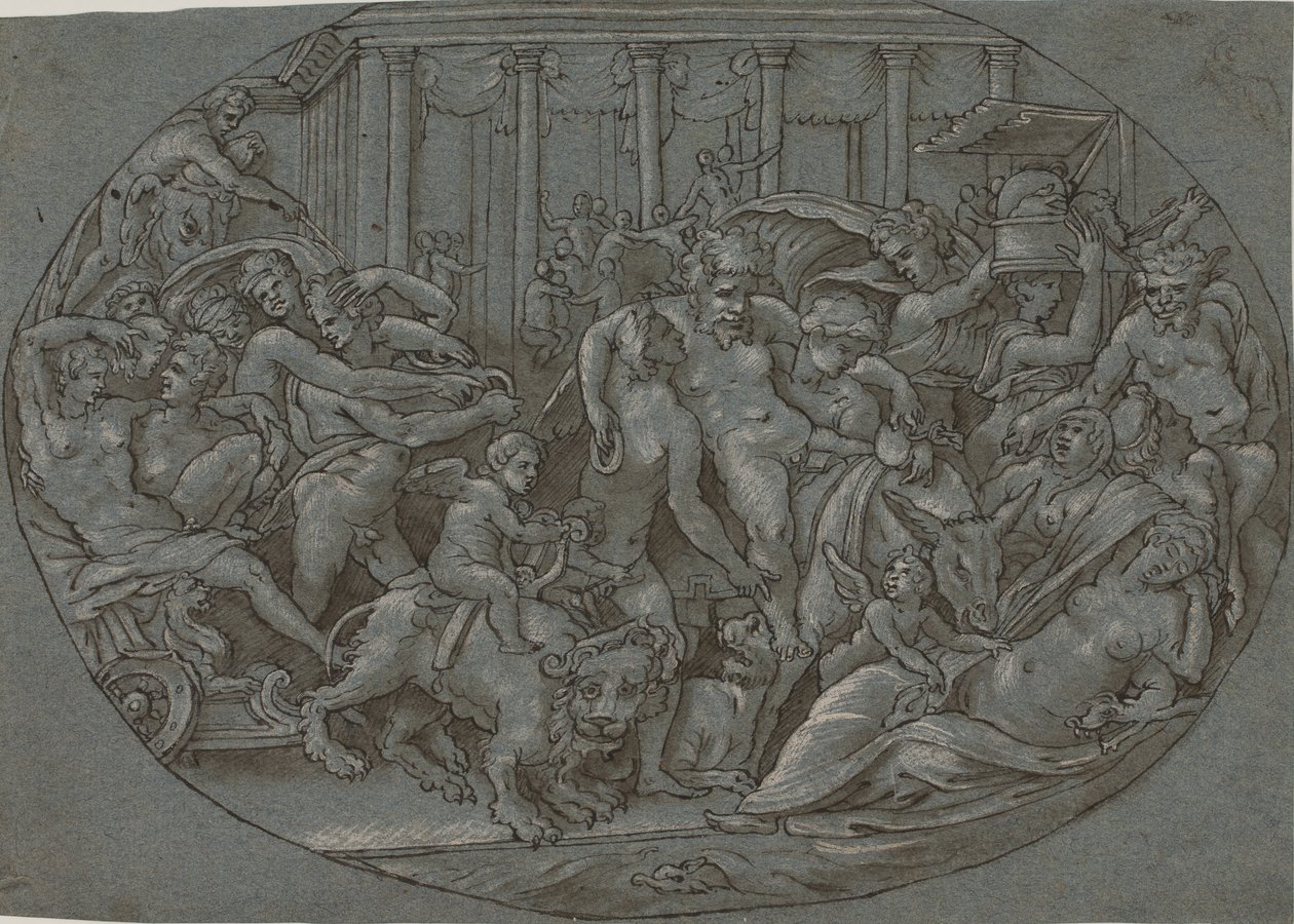 Triomphe de Bacchus - after Perino del Vaga