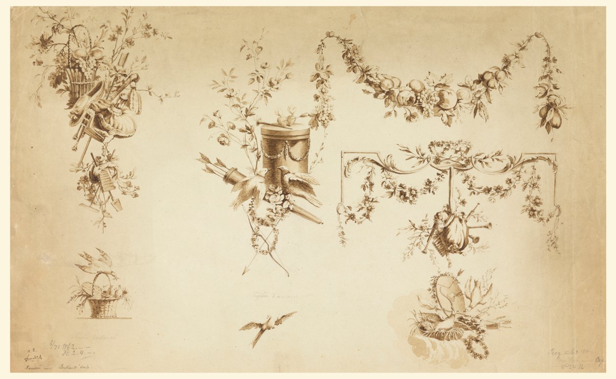 Dessins pour trophées - after Pierre Ranson