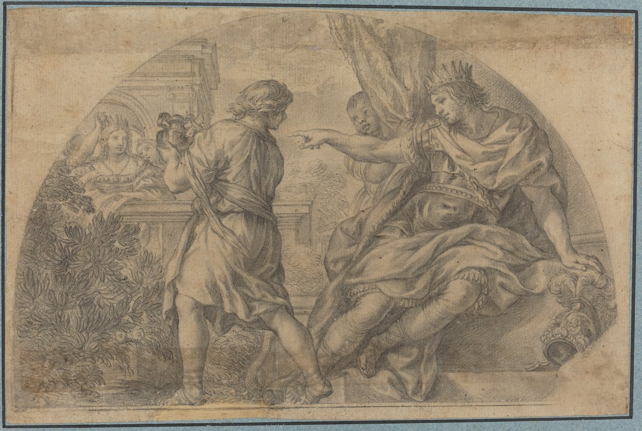 Massinissa et Sophonisbe - after Pietro da Cortona