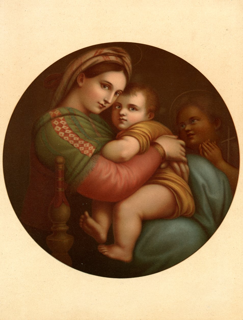 Madone de la Chaise - after Raphael