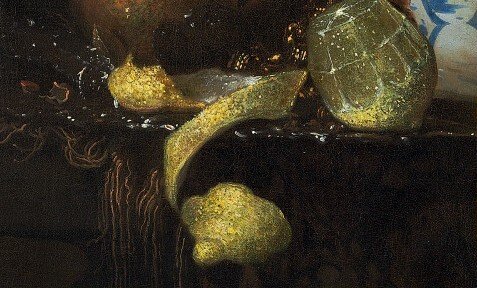 Nature morte avec coupe Nautilus - after Willem Kalf
