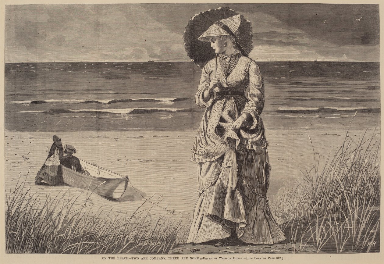 Sur la plage - Deux c