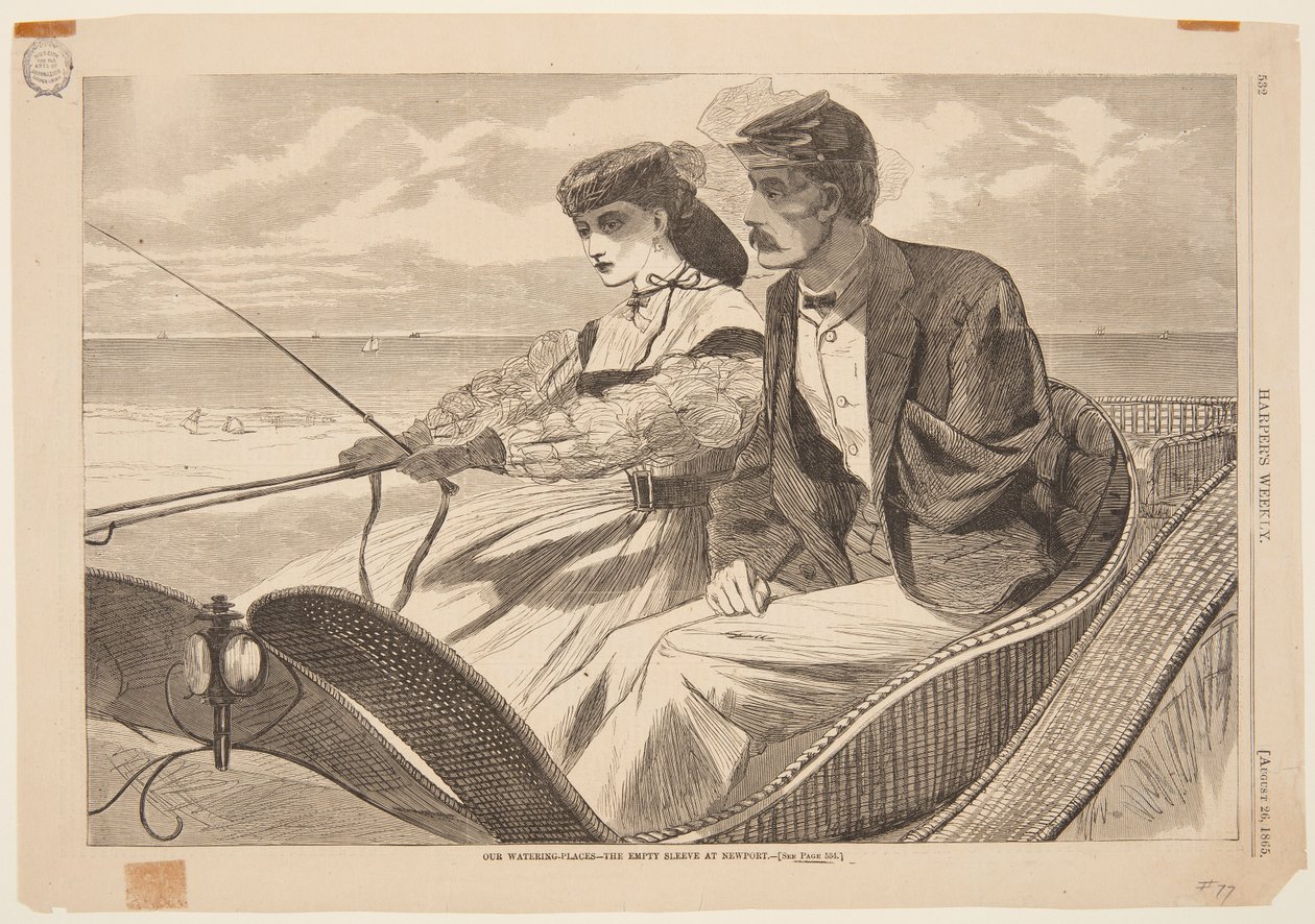 Nos lieux de baignade - La manche vide à Newport - Winslow Homer