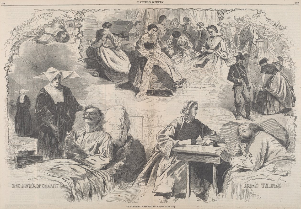 Nos femmes et la guerre - Winslow Homer