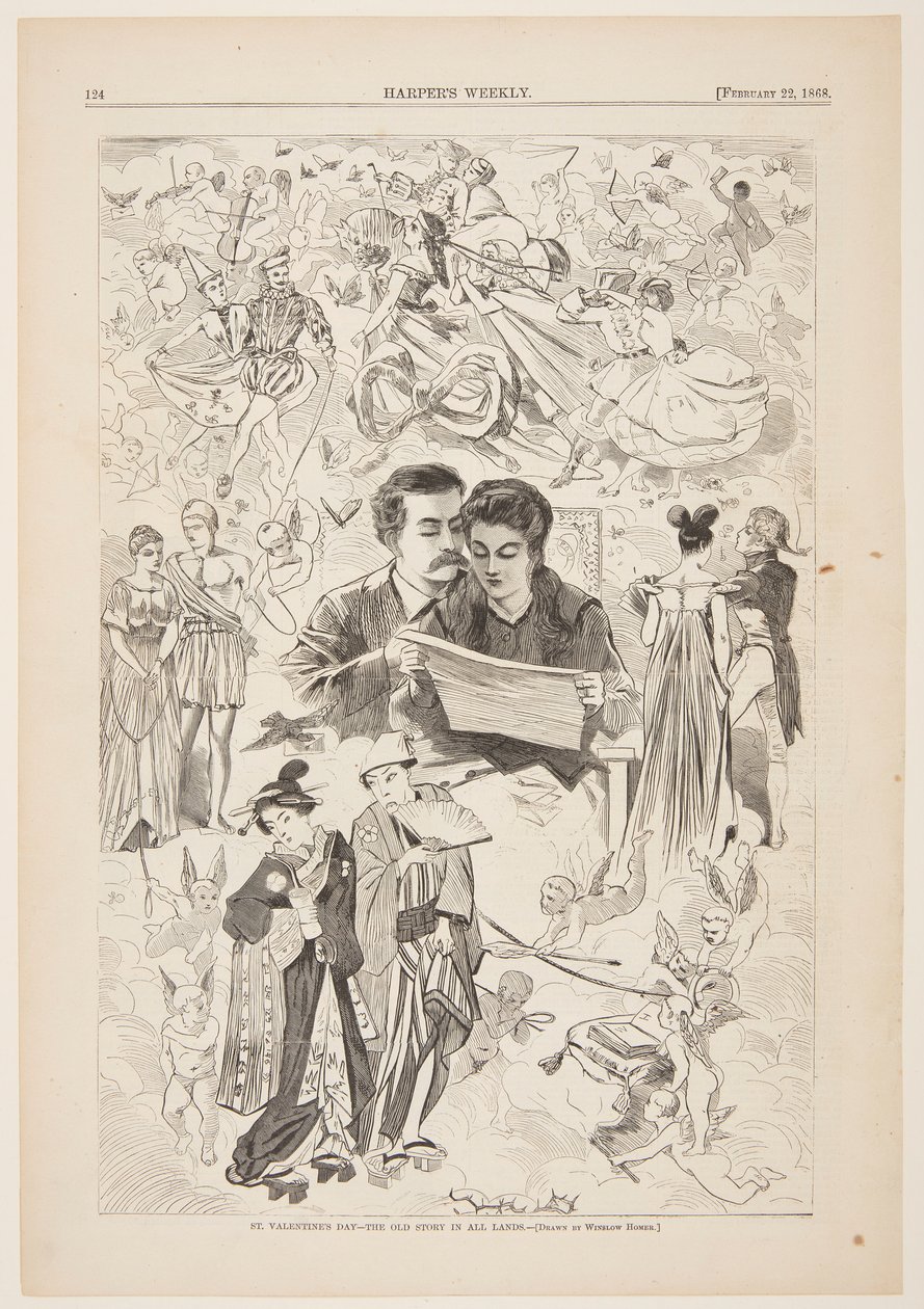 La Saint-Valentin - La vieille histoire dans tous les pays - Winslow Homer