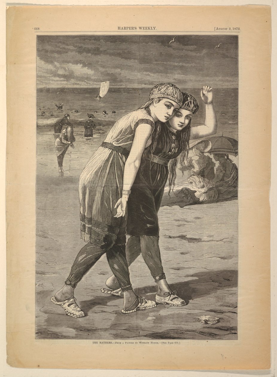 Les baigneurs - Winslow Homer