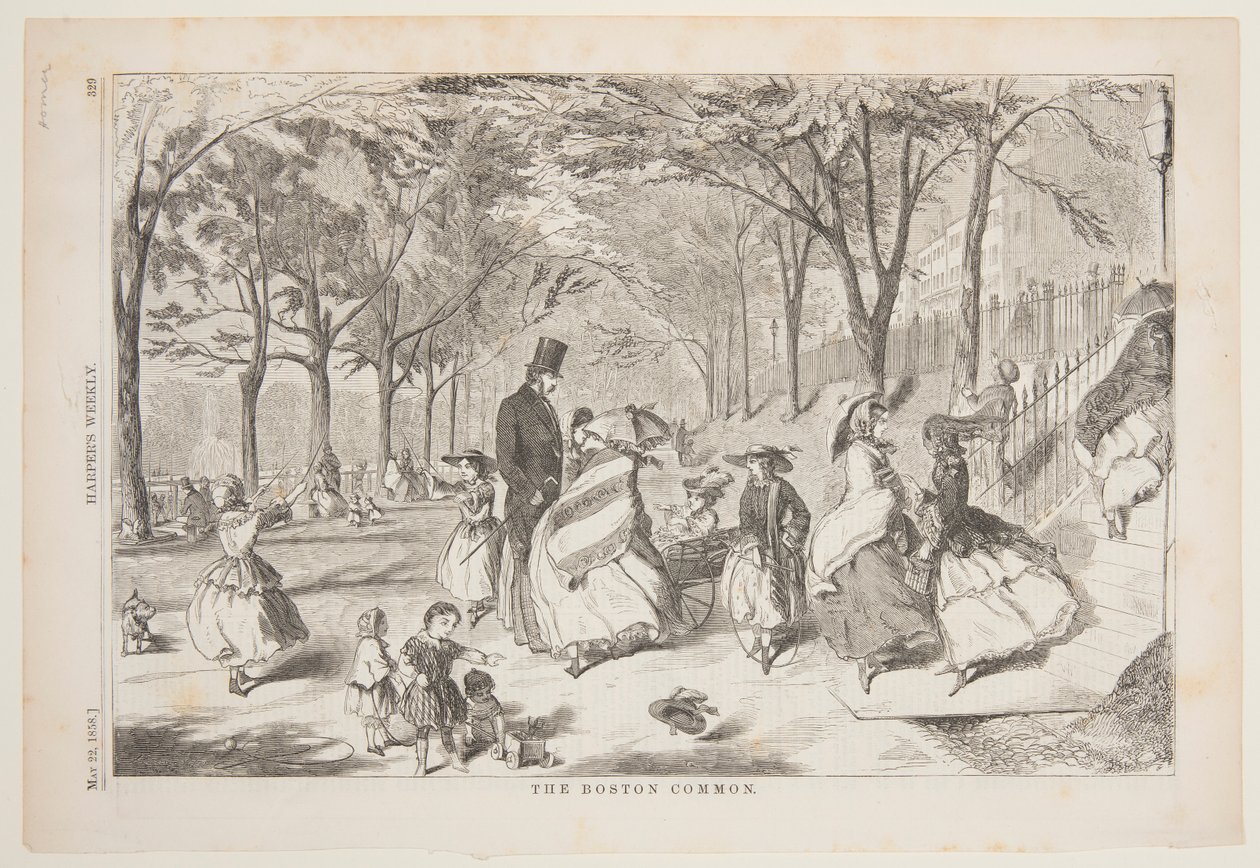 Le Boston Common - Winslow Homer