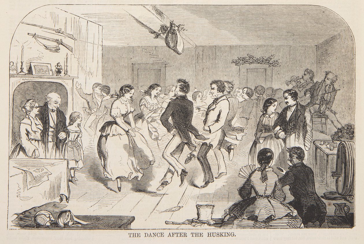 La danse après le battage - after Winslow Homer