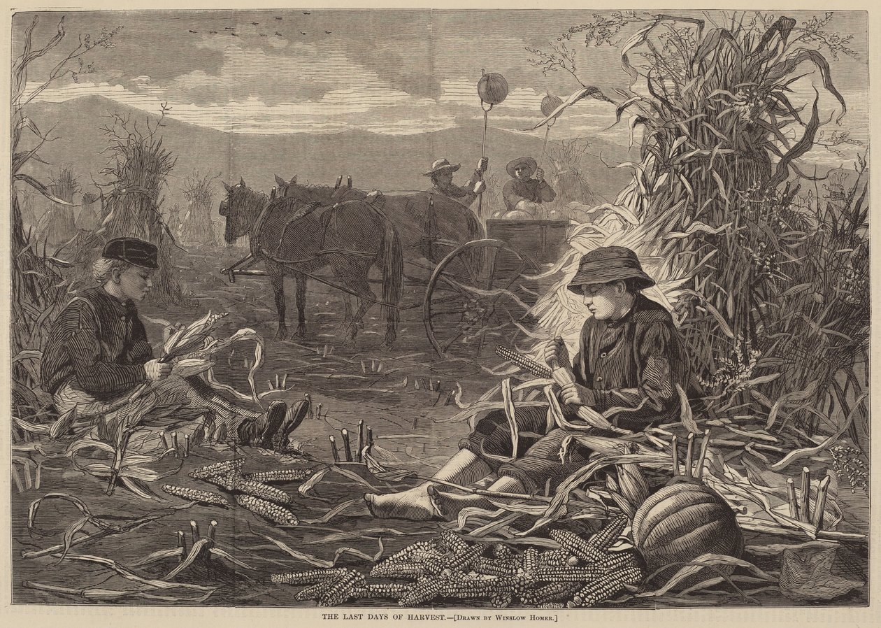 Les derniers jours de la récolte - Winslow Homer