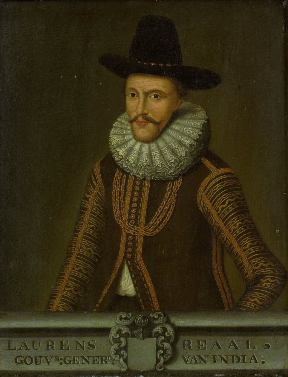 Portrait de Laurens Reael, Gouverneur Général des Indes orientales néerlandaises - anonymous (copy after)