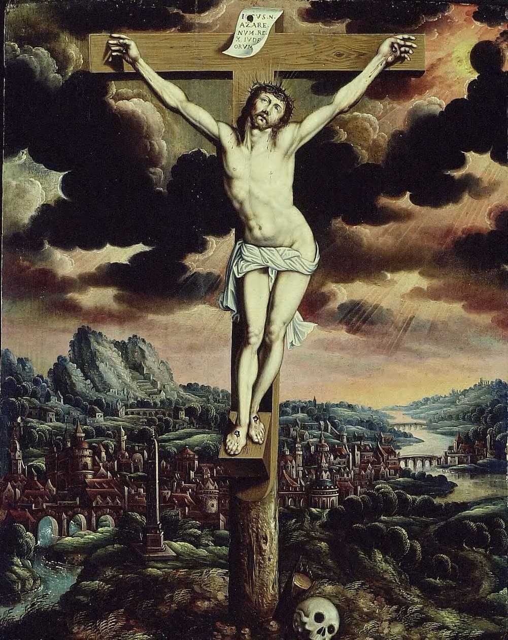 Le Christ sur la croix - anonymous 