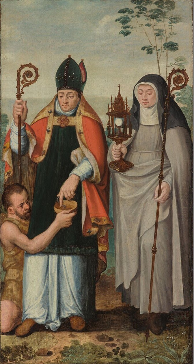 Néerlandais : Sainte-Claire et Saint Martin de Tours Sainte-Claire et Saint Martin de Tours - anonymous 