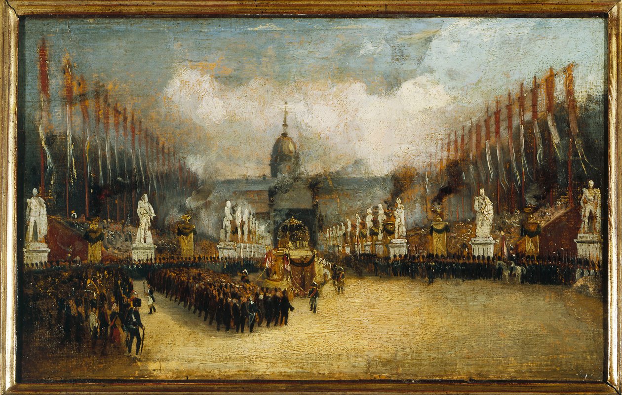 French: Arrivée des cendres de Napoléon sur l