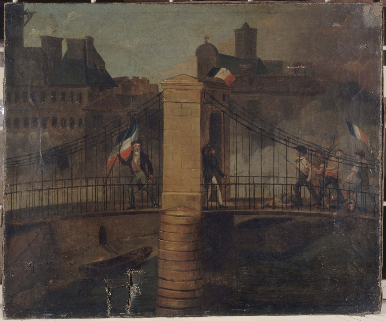 French: Combat du pont d
