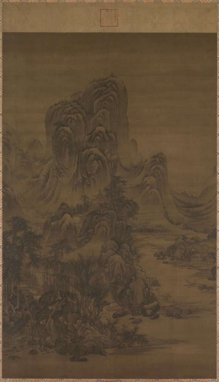 Paysage dans le style de Juran - attributed to Liu Du
