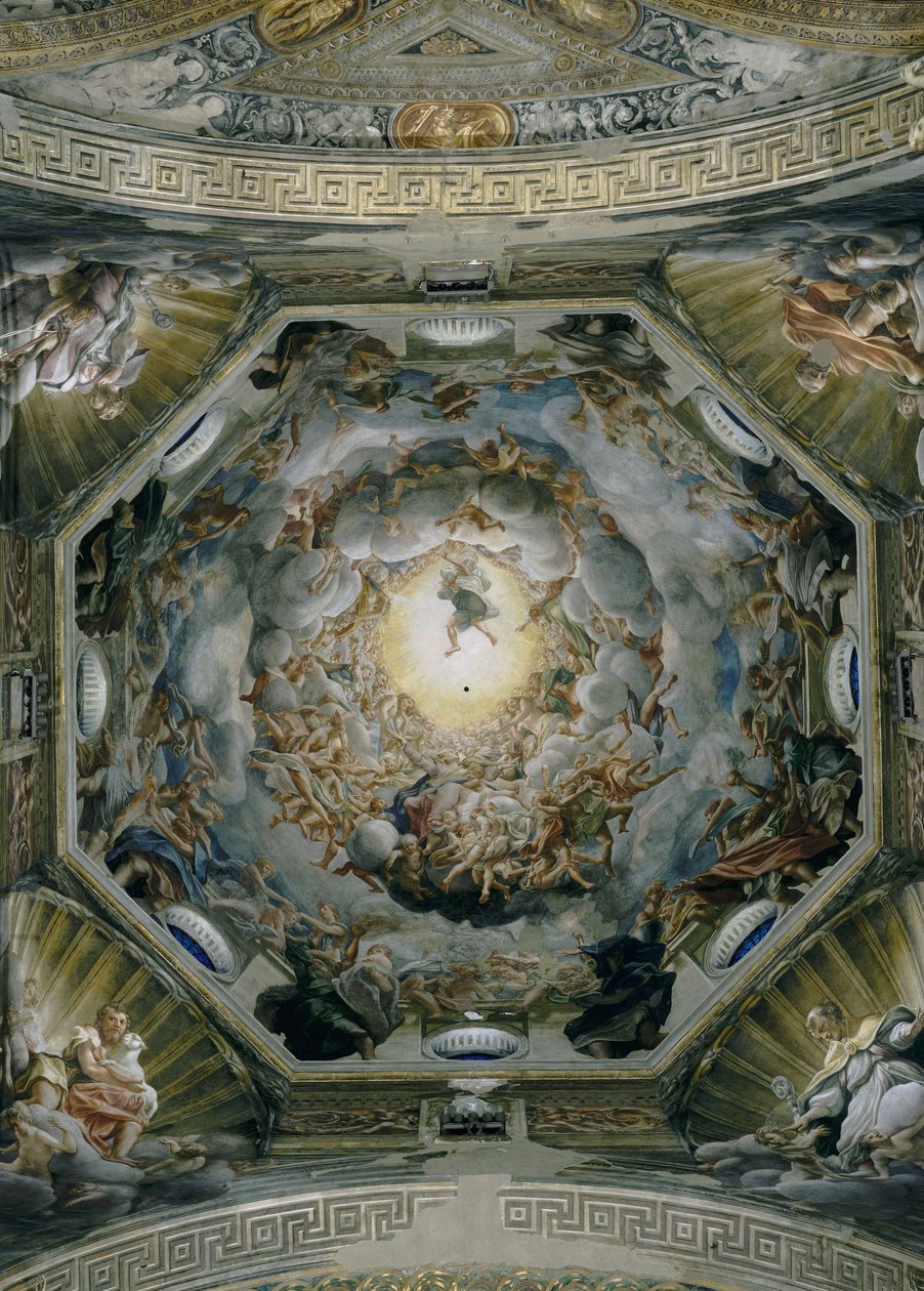 Assomption de la Vierge, du plafond du dôme, 1526-30 - Antonio da Correggio
