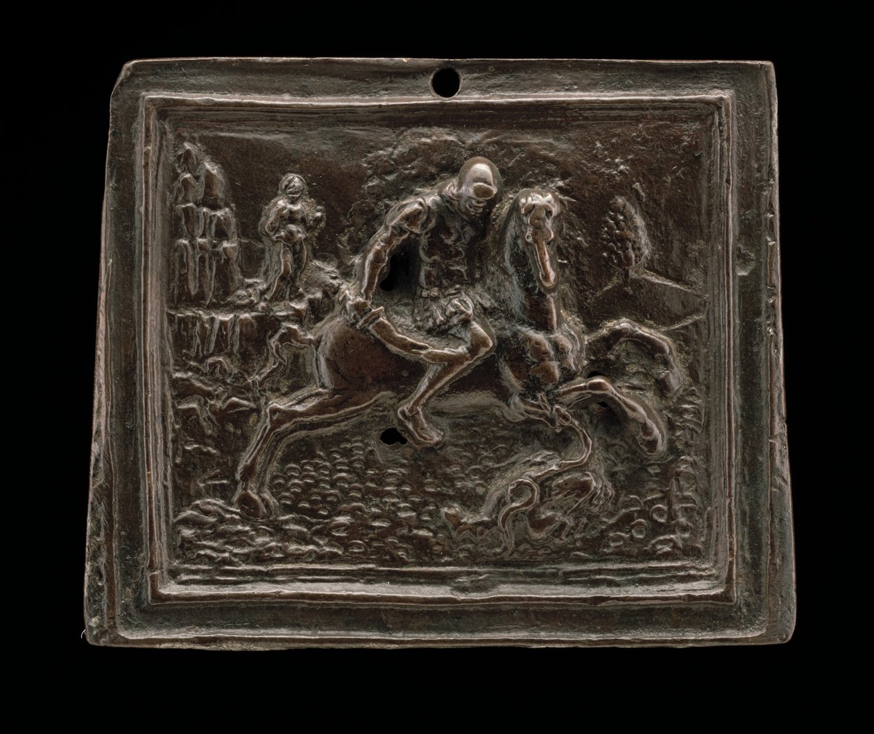 Saint Georges et le dragon - called Riccio Andrea Briosco