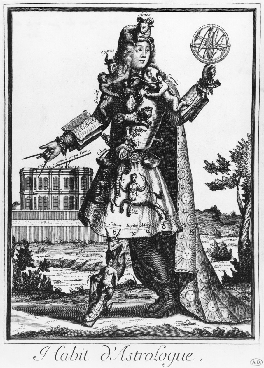 Costume pour un astrologue - Nicolas II de Larmessin