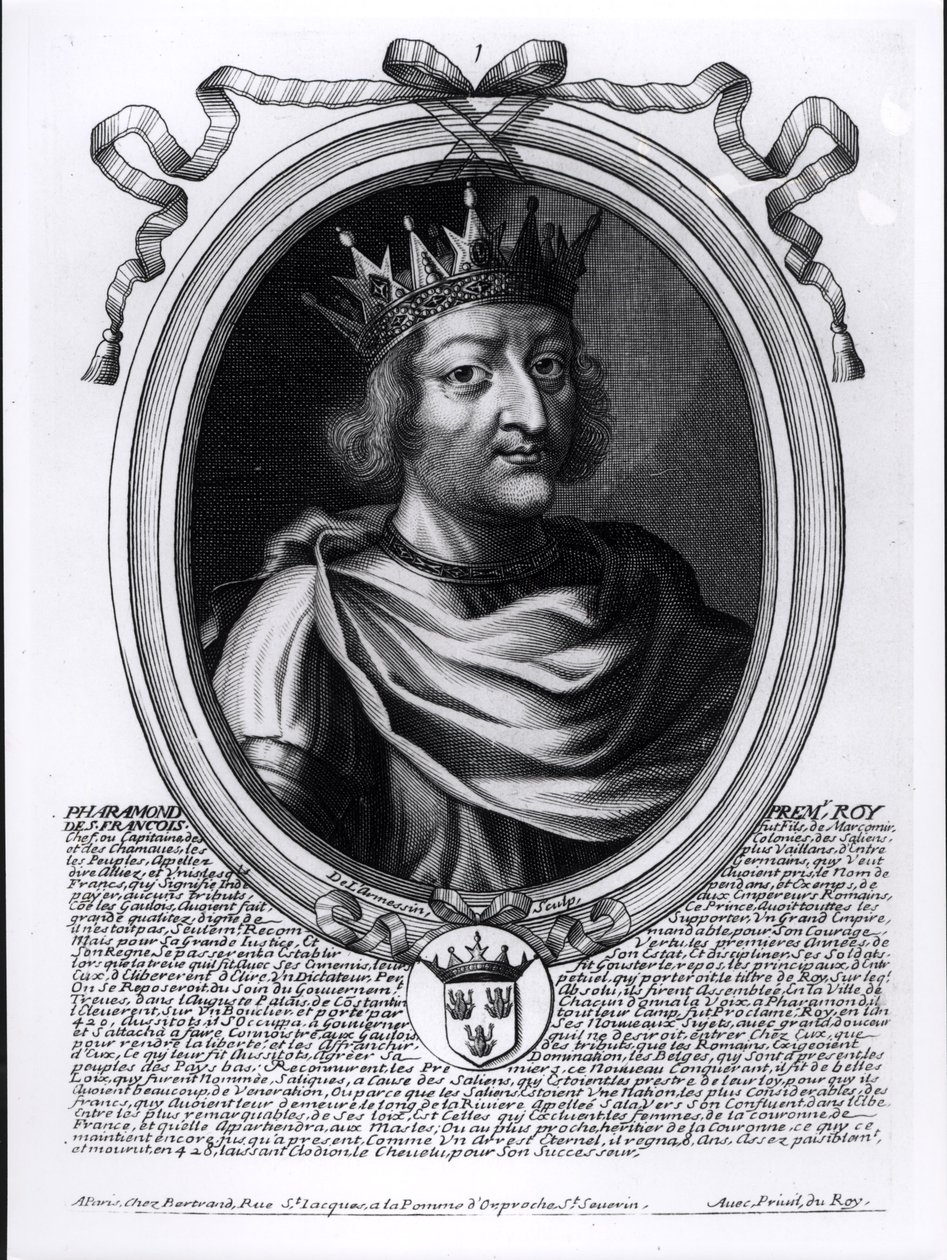 Pharamond (d.427) roi légendaire de France, de 