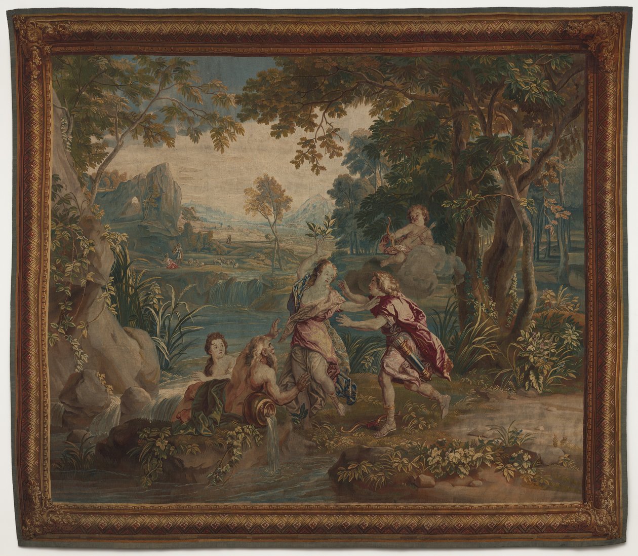 Apollon et Daphné - design by Charles de La Fosse; cartoon by Zeger Jacob van Helmont