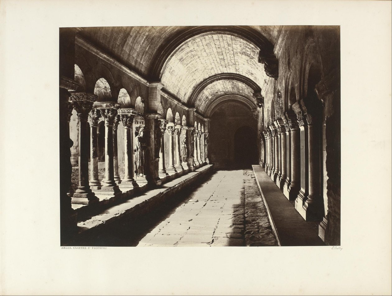 Le Cloître Saint-Trophime, Arles - Edouard Denis Baldus