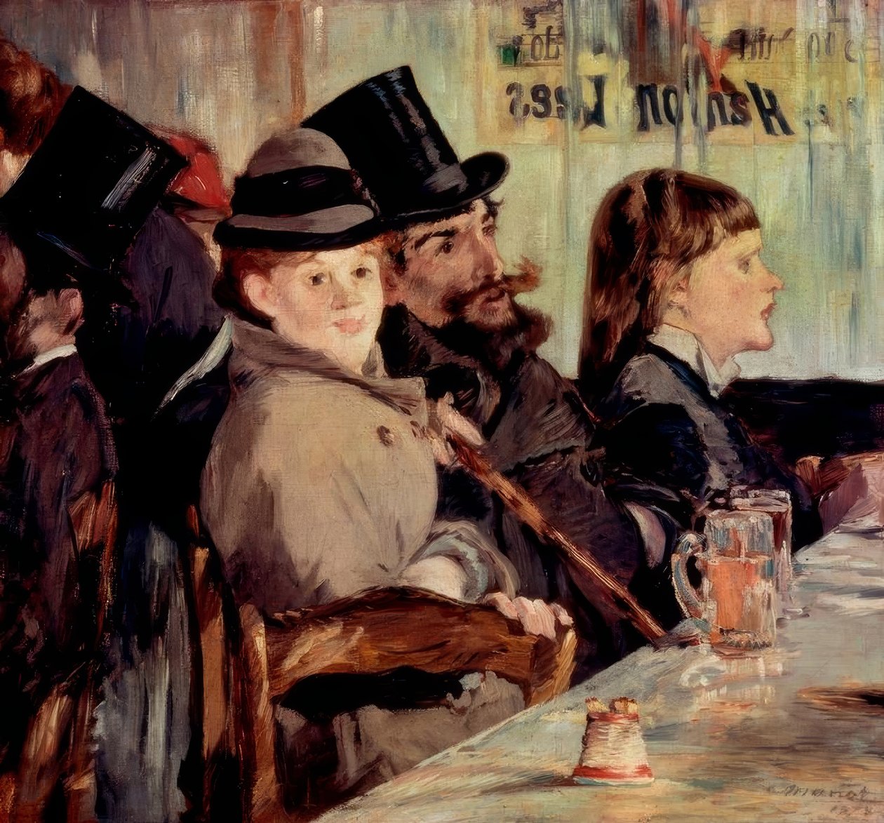 Au café - Édouard Manet