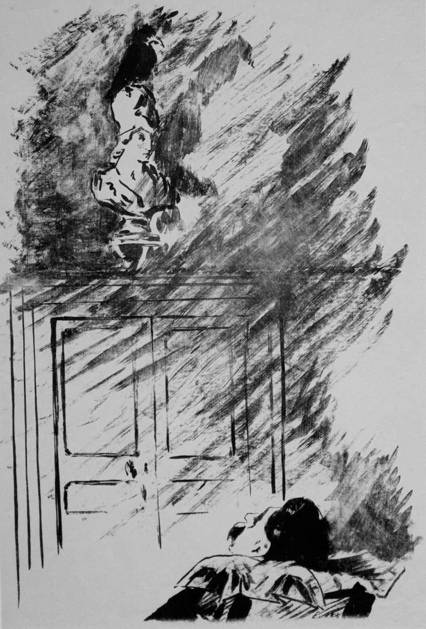 Le Corbeau - Édouard Manet